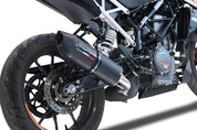GPR Furore Evo4 Nero Slip-on Exhaust For KTM 125 Duke 2021-2023 KT.209.FNE5
