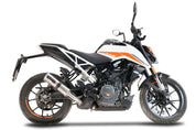 GPR M3 Inox Slip-on Exhaust For KTM 125 Duke 2021-2023 KT.209.M3.INOX
