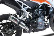 GPR M3 Inox Slip-on Exhaust For KTM 125 Duke 2021-2023 KT.209.M3.INOX