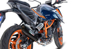 GPR GP-Revo Black Titanium Slip-on Exhaust For KTM 250 DUKE 2024-2025