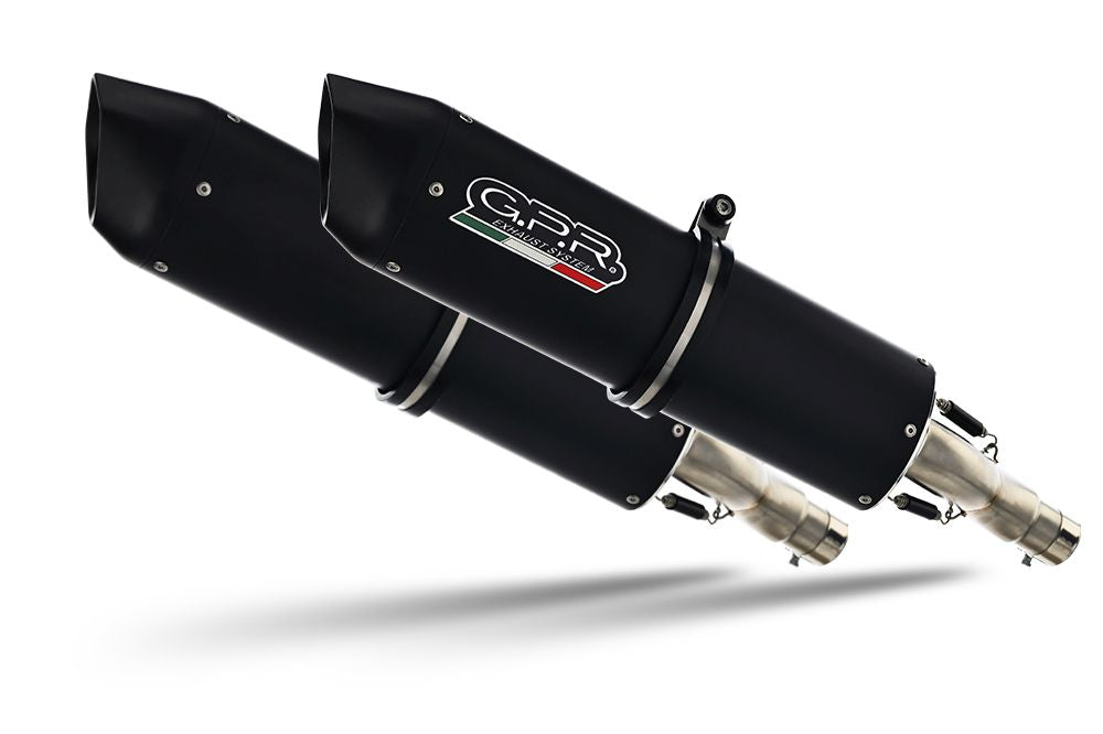 GPR Furore Nero Double Slip-on Exhaust For KTM Smc 660 2005-2006 KTM.24.FUNE