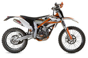 GPR Deeptone Inox Double Slip-on Exhaust For KTM Freeride 350 4T 2012-2017