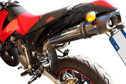 GPR Furore Nero Double Slip-on Exhaust For KTM Duke II 2000-2006 KTM.7.FUNE