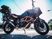 GPR Dual Poppy Slip-on Exhaust For KTM 1050 Adventure 2015-2016 KTM.76.DUAL.PO