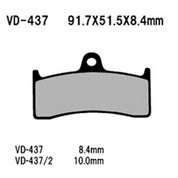 Vesrah Brake Pads (Vd-437Rjl) VD-437RJL