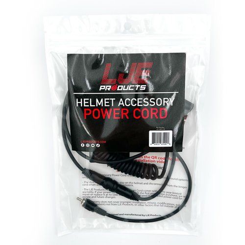 LJE Helmet Accessory Power Cord LJE-HAPC-10