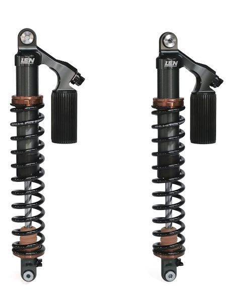 Len Performance Set Of 2 Ski Shocks For LYNX/Ski-Doo/Yamaha Snowmobile Models LS8-80002K OEM 503196178 503196180