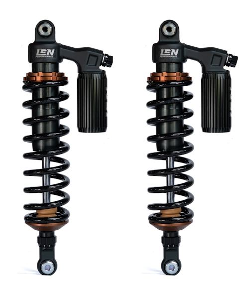 Len Performance Set Of 2 Shocks For Polaris UTV Models LU8-50000K OEM 7045256 7045257