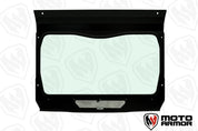 Moto Armor Full Glass Windshield MA-COM-WS-GLS-BLK-Y