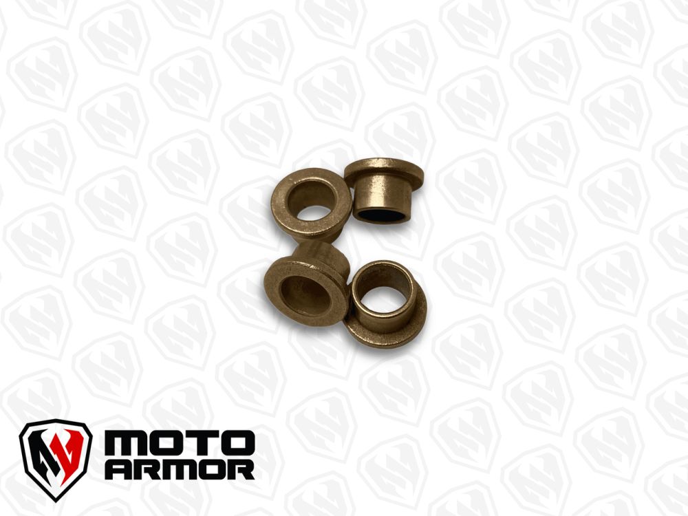 Moto Armor 1/2" Flanged Oil Pressed Bronze Bearings 4 Pack MA-FB-4