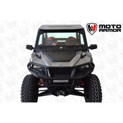 Moto Armor Vented Full Glass Windshield MA-GEN-WS-GLS-BLK-N