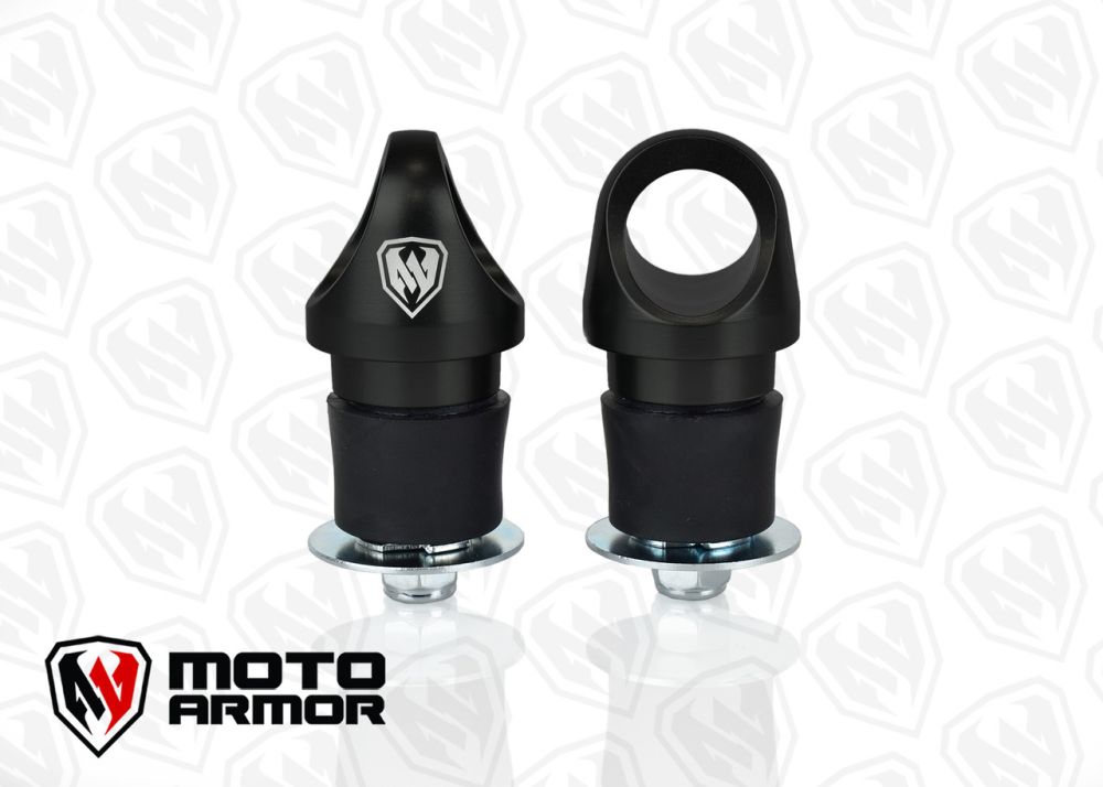 Moto Armor Lock N Ride Turn Lock Anchors Black MA-LNR-BLK