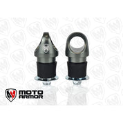 Moto Armor Lock N Ride Turn Lock Anchors Gray MA-LNR-GRY