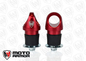 Moto Armor Lock N Ride Turn Lock Anchors Red MA-LNR-RED