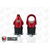 Moto Armor Lock N Ride Turn Lock Anchors Red MA-LNR-RED