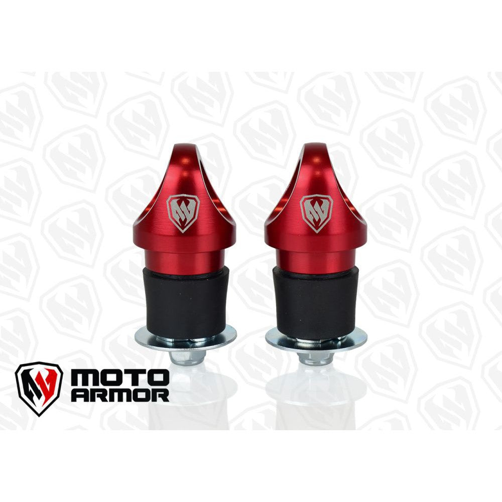 Moto Armor Lock N Ride Turn Lock Anchors Red MA-LNR-RED