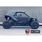 Moto Armor Door Kit Black Aluminum For Can-Am Maverick R 2024-2025