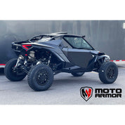 Moto Armor Door Kit Black Aluminum For Can-Am Maverick R 2024-2025