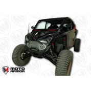 Moto Armor Complete Front Grill Set Black Trim Black Mesh