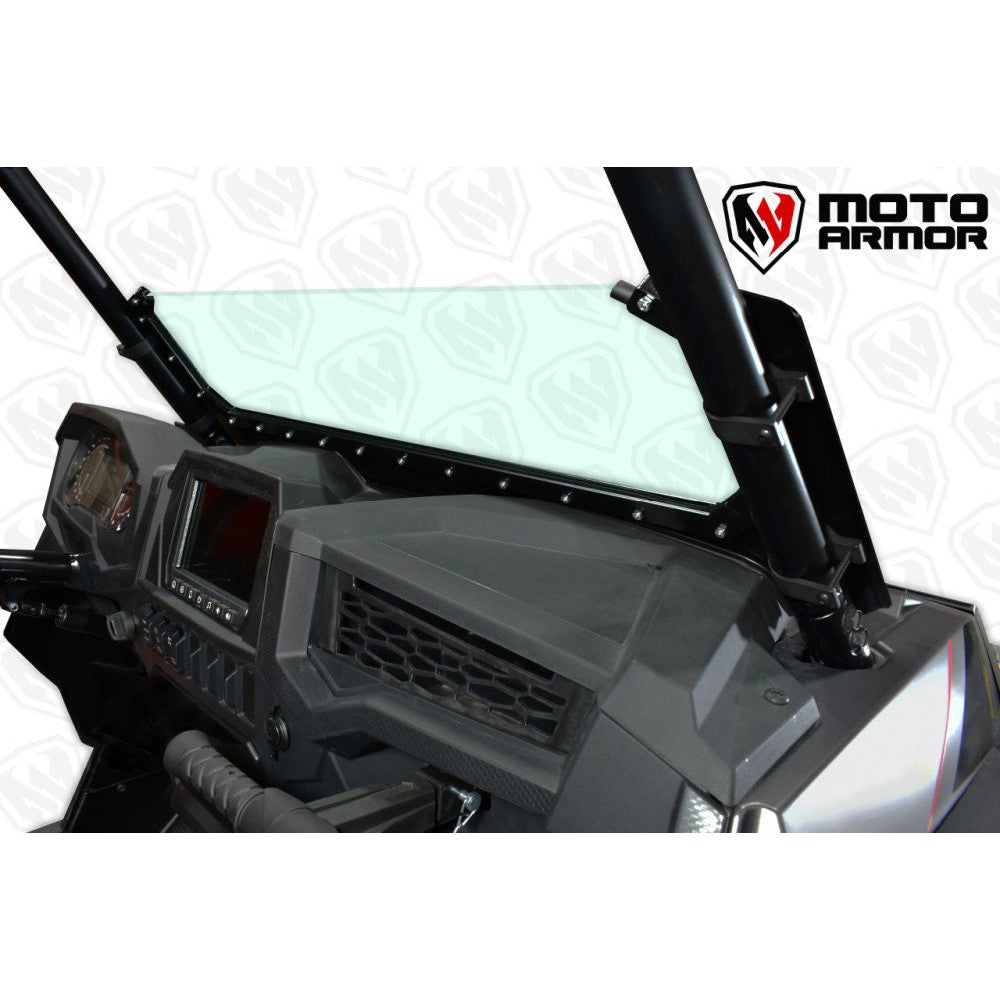 Moto Armor Glass Half Windshield MA-RZ19-WS-HF-GLS