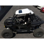 Moto Armor Fast Back Aluminum Roof With Sunroof Black MA-RZ1K-RF-2-AL-BLK