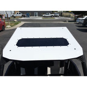 Moto Armor Fast Back Aluminum Roof With Sunroof White MA-RZ1K-RF-2-AL-WHT