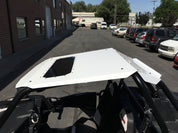 Moto Armor Fast Back Aluminum Roof With Sunroof White MA-RZ1K-RF-2-AL-WHT