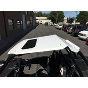 Moto Armor Fast Back Aluminum Roof With Sunroof White MA-RZ1K-RF-2-AL-WHT