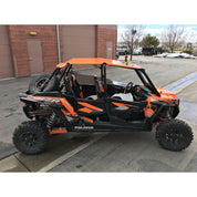 Moto Armor Fast Back Aluminum Roof With Sunroof Black MA-RZ1K-RF-4-AL-BLK