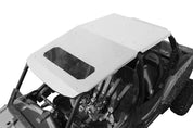 Moto Armor Fast Back Aluminum Roof With Sunroof White MA-RZ1K-RF-4-AL-WHT