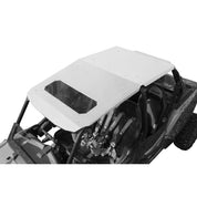Moto Armor Fast Back Aluminum Roof With Sunroof White MA-RZ1K-RF-4-AL-WHT