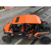 Moto Armor Fast Back Aluminum Roof With Sunroof White MA-RZ1K-RF-4-AL-WHT