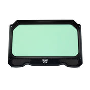 Moto Armor Full Glass Windshield With Openable Vents Black Mest