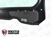 Moto Armor Full Glass Windshield With Openable Vents Black Mest