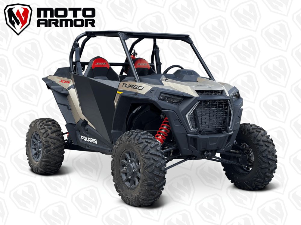 Moto Armor Door Kit Black Aluminum MA-RZ2-BLK