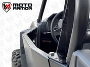 Moto Armor Door Kit Black Aluminum MA-RZ2-BLK