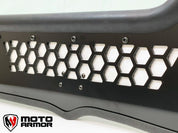 Moto Armor Full Glass Windshield MA-RZPRO-2V-WS-GLS-BLK-Y