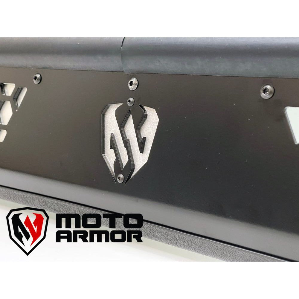 Moto Armor Full Glass Windshield MA-RZPRO-2V-WS-GLS-BLK-Y