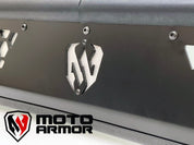 Moto Armor Full Glass Windshield MA-RZPRO-2V-WS-GLS-BLK-Y