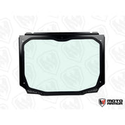 Moto Armor Max Visibility Full Glass Windshield MA-RZPRO-MAX-WS-GLS-BLK-Y