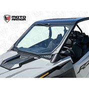 Moto Armor Max Visibility Full Glass Windshield MA-RZPRO-MAX-WS-GLS-BLK-Y