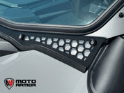 Moto Armor Max Visibility Full Glass Windshield MA-RZPRO-MAX-WS-GLS-BLK-Y