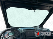 Moto Armor Max Visibility Full Glass Windshield MA-RZPRO-MAX-WS-GLS-BLK-Y