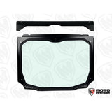 Moto Armor Max Visibility Full Glass Windshield For Polaris RZR Pro R 2022-2024