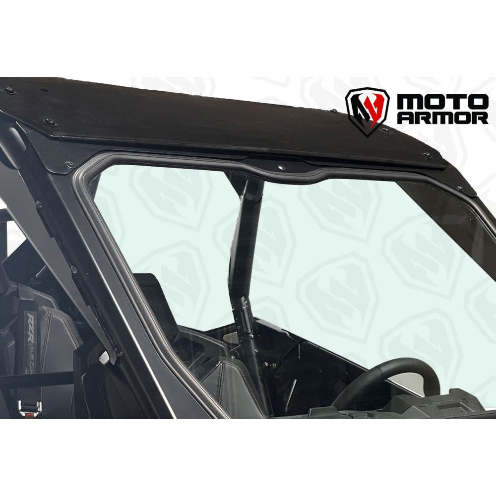 Moto Armor Max Visibility Full Glass Windshield For Polaris RZR Pro R 2022-2024