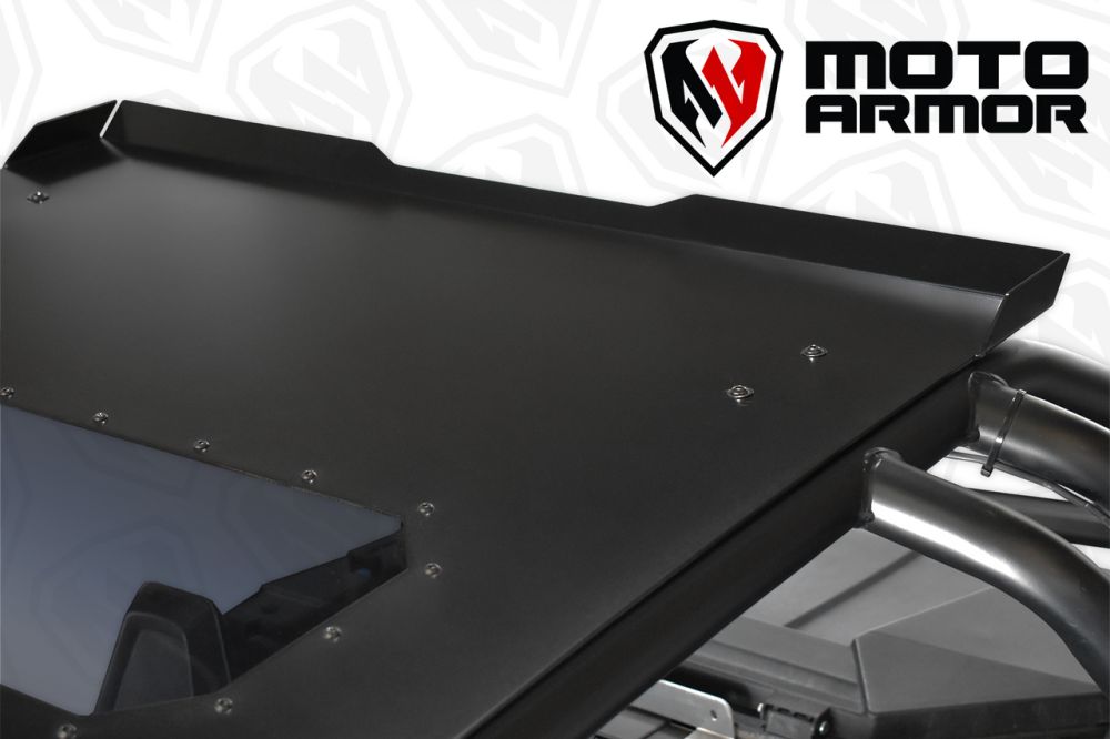 Moto Armor Black Aluminum Roof With Sunroof MA-RZPRO-RF-2-AL-BLK