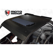 Moto Armor Black Aluminum Roof With Sunroof MA-RZPRO-RF-2-AL-WHT