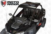 Moto Armor Black Aluminum Roof With Sunroof MA-RZPRO-RF-2-AL-WHT