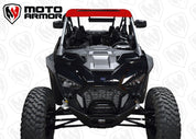 Moto Armor Red Aluminum Roof With Sunroof MA-RZPRO-RF-4-AL-RED