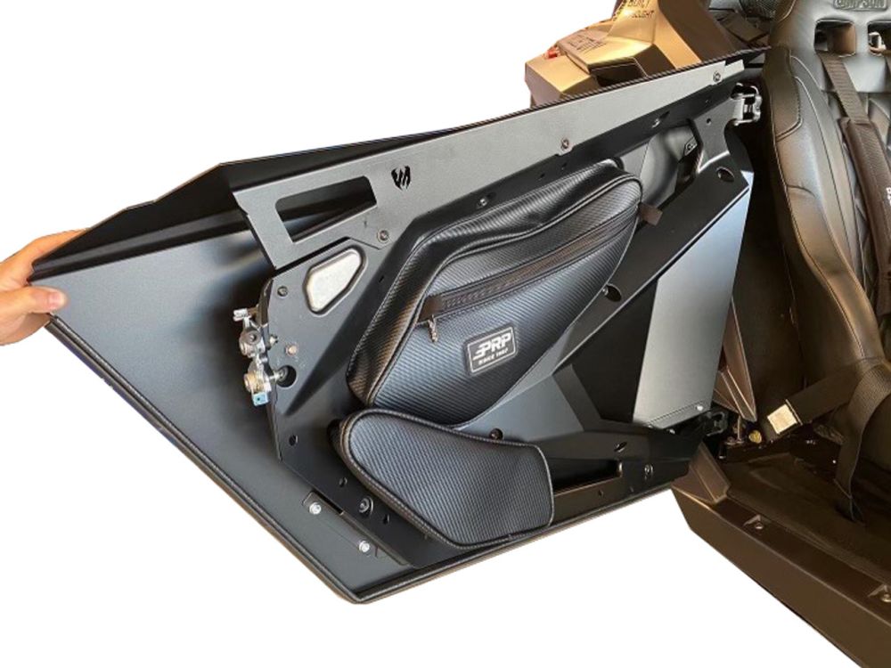 Moto Armor Door Kit Black Aluminum MA-RZPRO2-BLK